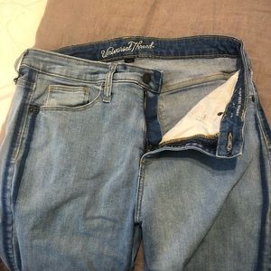 Universal Thread High Rise Skinny Jeans with Side Stripe